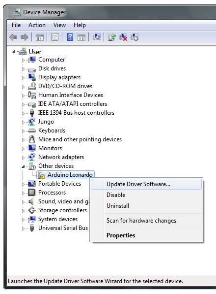 Install device drivers windows 7